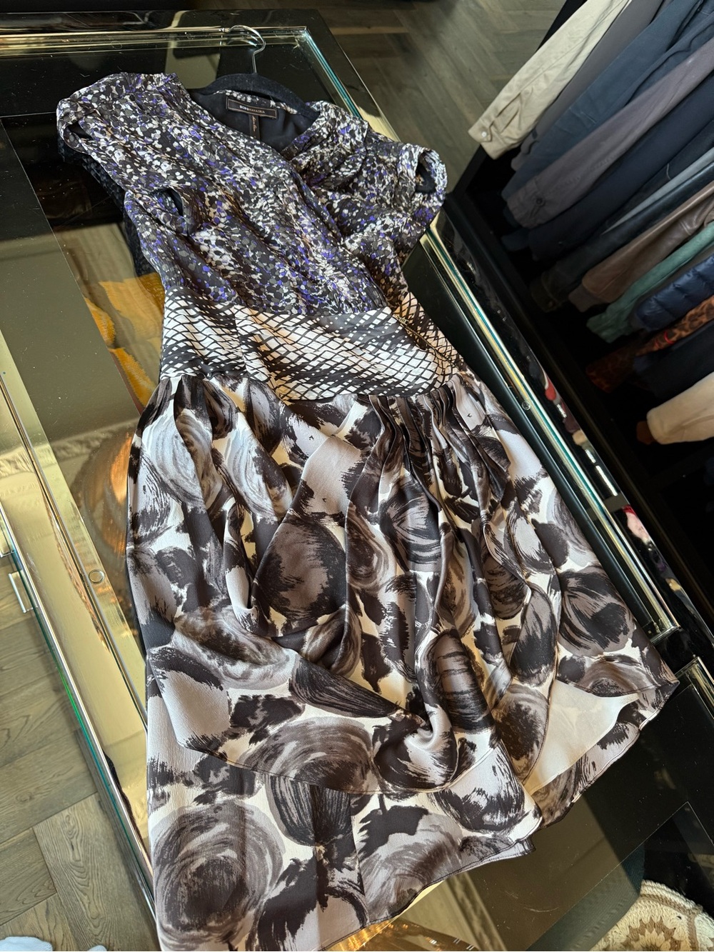 Vintage BCBG MAXAZRIA Silk Dress